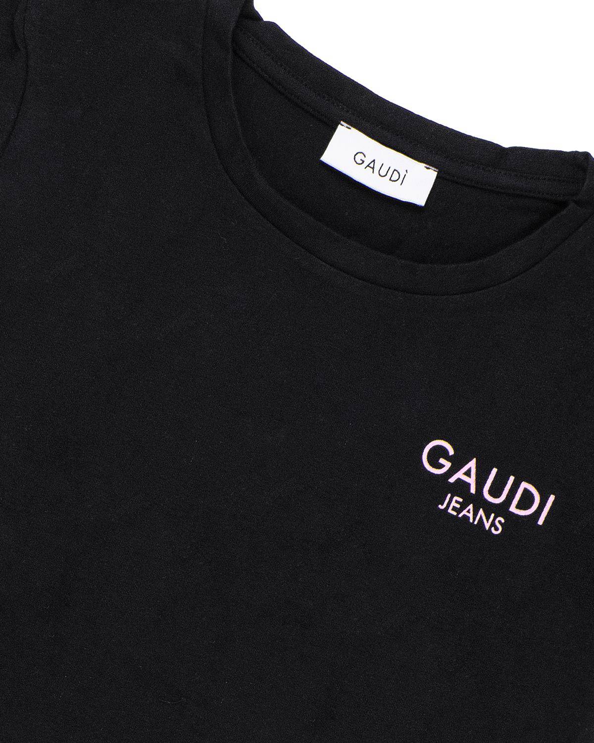 T-SHIRT GAUDÌ GAF04619 BLACK-2