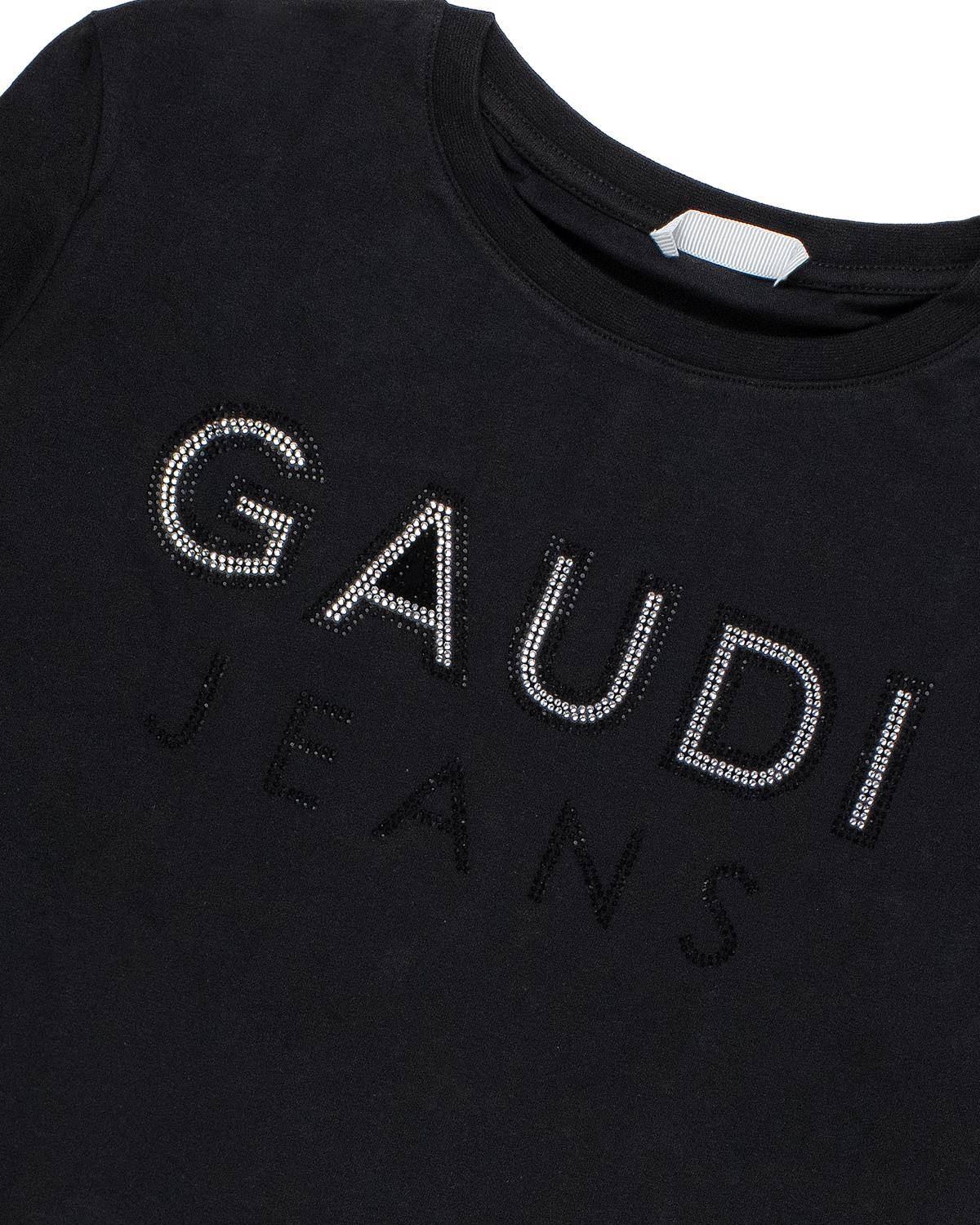 T-SHIRT GAUDÌ GAF04696ML BLACK-1