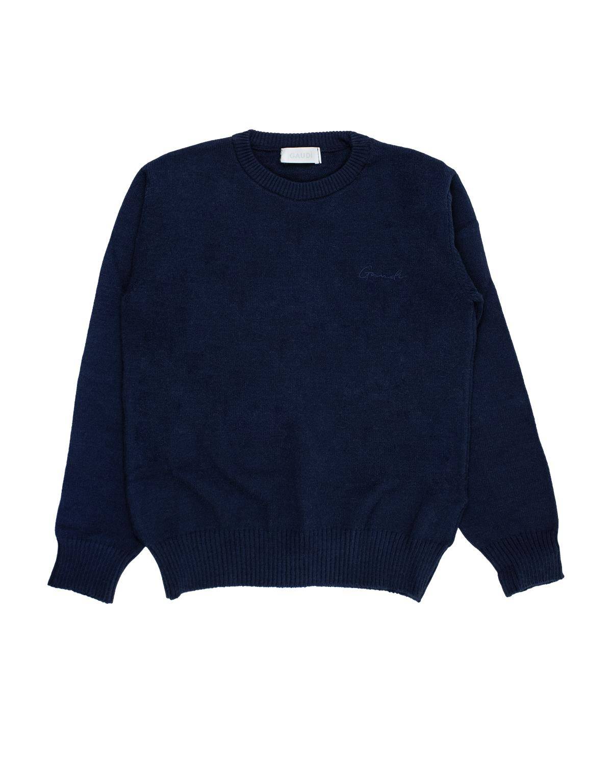 FELPA GAUDÌ GAM04743 BLU NAVY