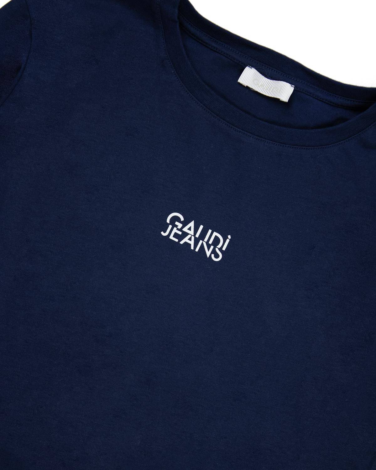 T-SHIRT GAUDÌ GAM04780ML BLU NAVY-2