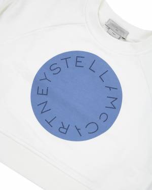 FELPA STELLA MCCARTNEY TS4C00 BIANCO-2-mini