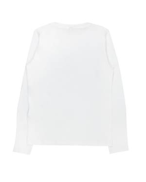 T-SHIRT PLEASE LB20030G BIANCO LANA-1-mini