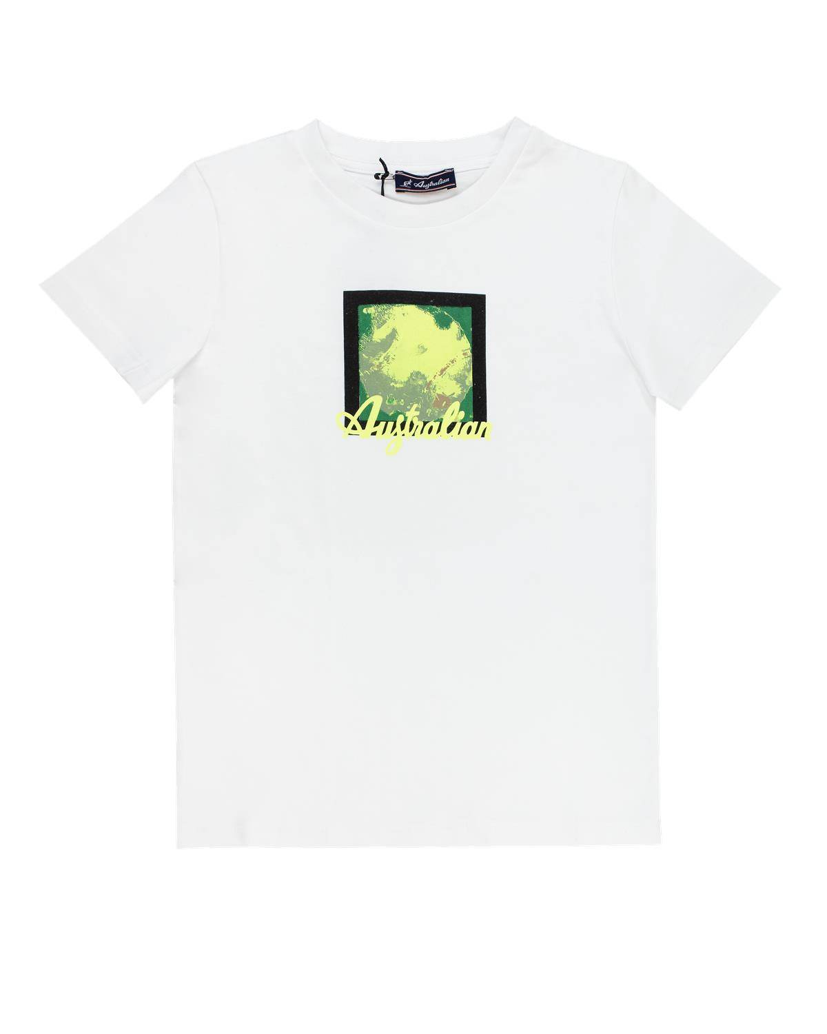 T-SHIRT AUSTRALIAN AS0678 WHITE