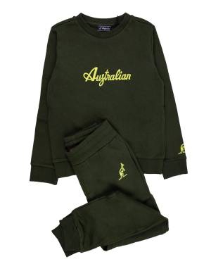 COMPLETO TUTA AUSTRALIAN AS0681 MILITARY GREEN