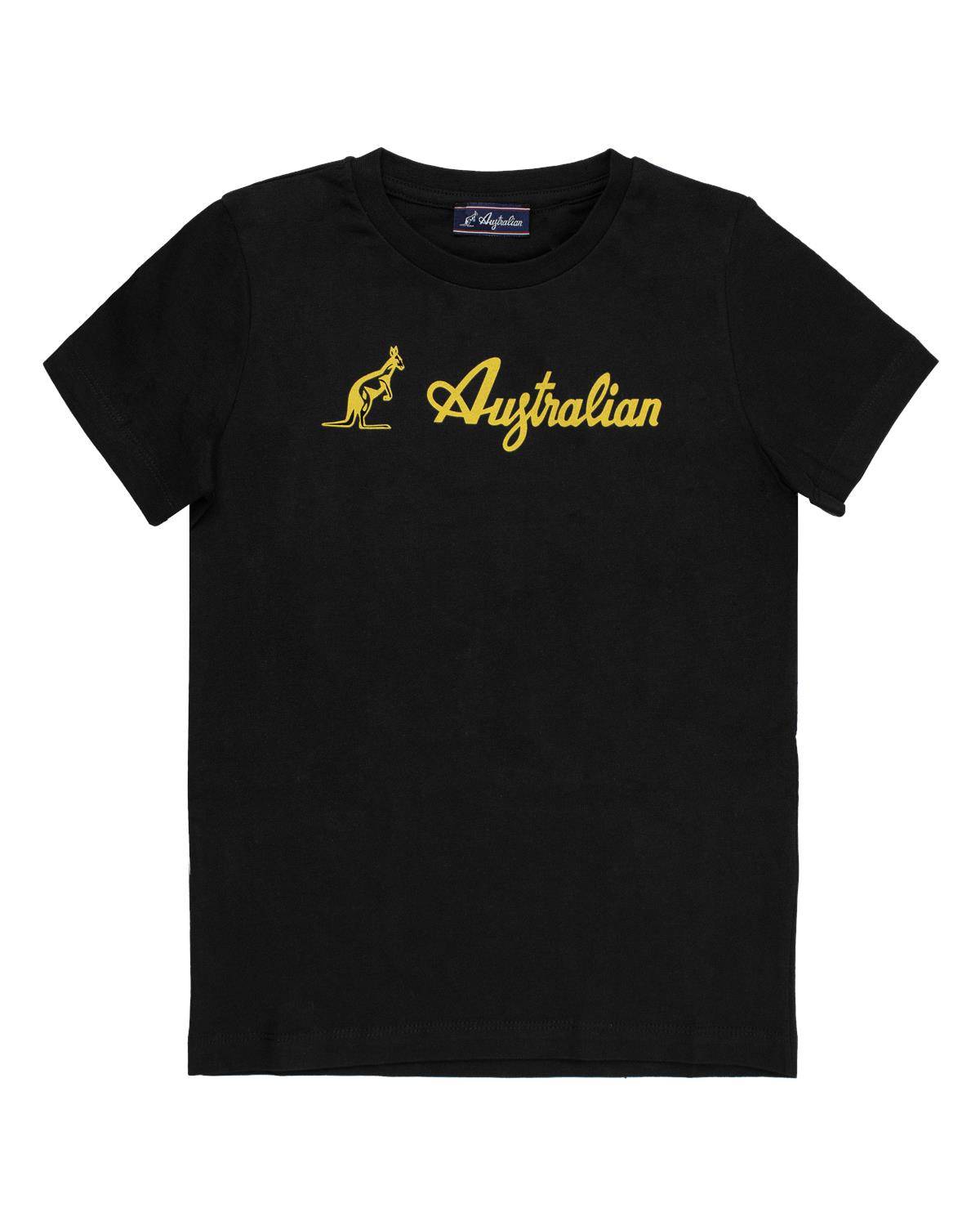 T-SHIRT AUSTRALIAN AS0692 BLACK