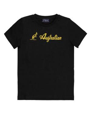 T-SHIRT AUSTRALIAN AS0692 BLACK