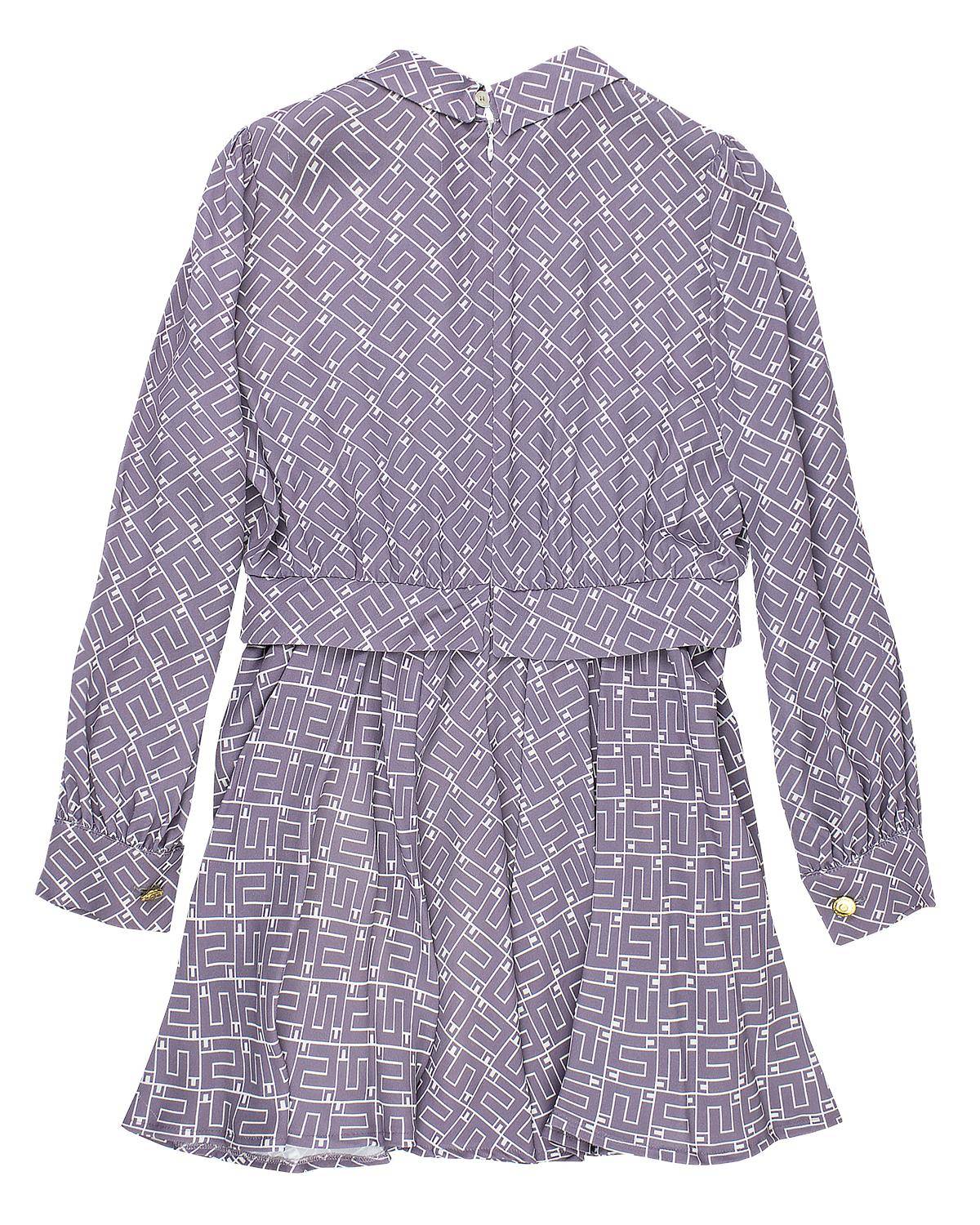 ABITO ELISABETTA FRANCHI EFAB490 CANDY VIOLET/BURRO-1