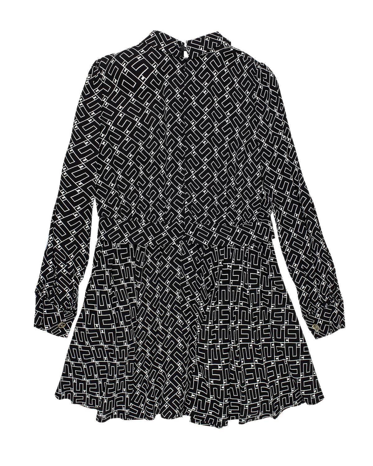 ABITO ELISABETTA FRANCHI EFAB490 NERO/BURRO-1