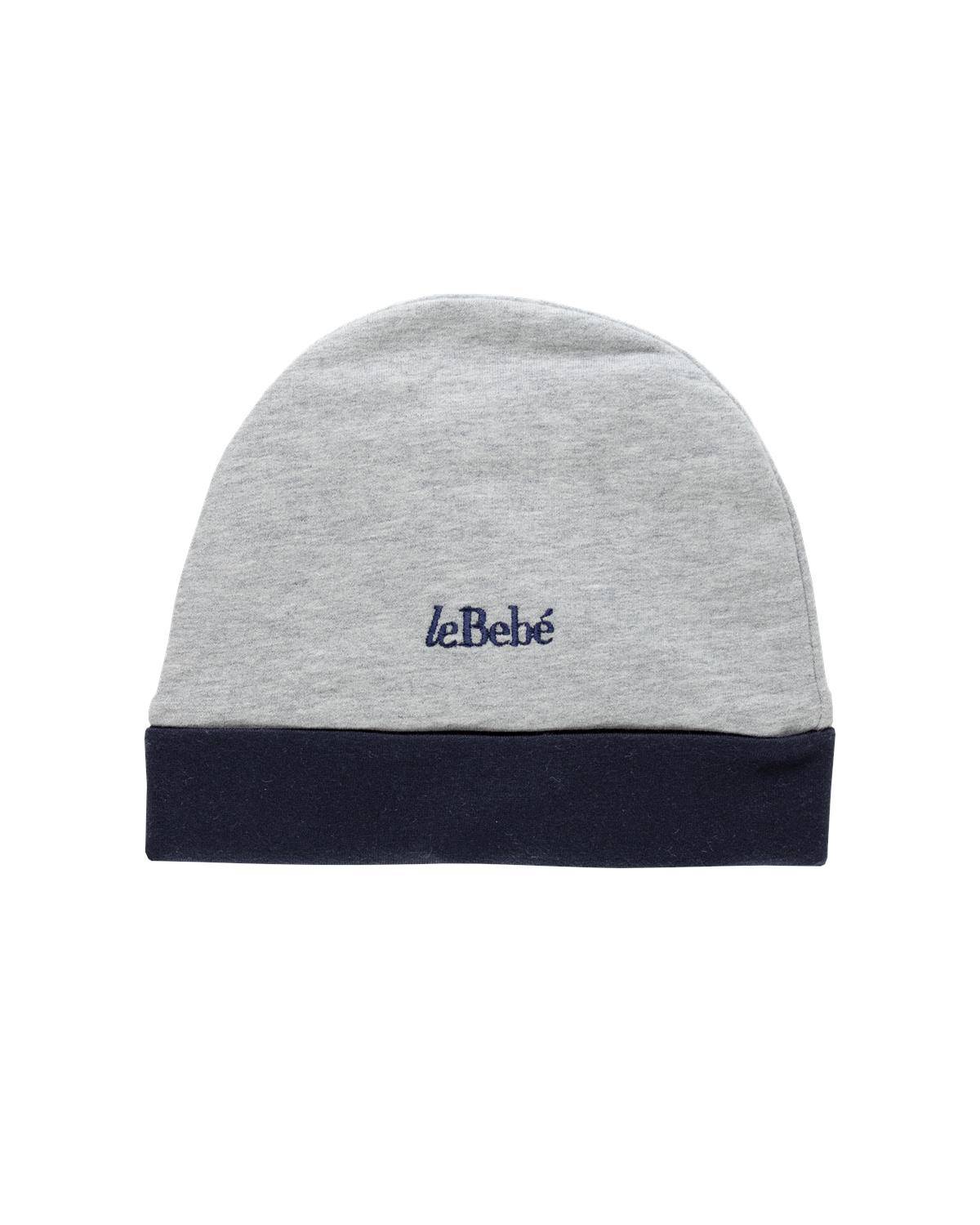 CAPPELLO LE BEBÉ LBB4218 GRIGIO MELANGE-BLU