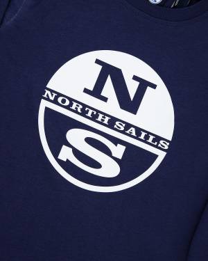 T-SHIRT NORTH SAILS 7950600802 NAVY BLUE-2-mini