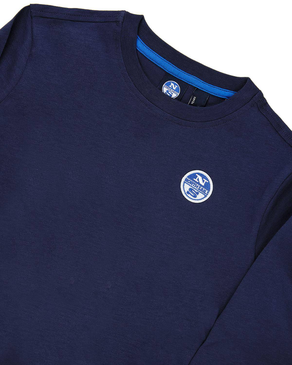 T-SHIRT NORTH SAILS 7950720802 NAVY BLUE-2