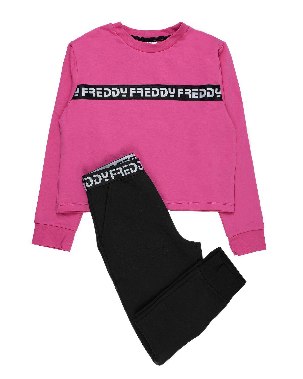 COMPLETO TUTA FREDDY  FR1545 FUXIA