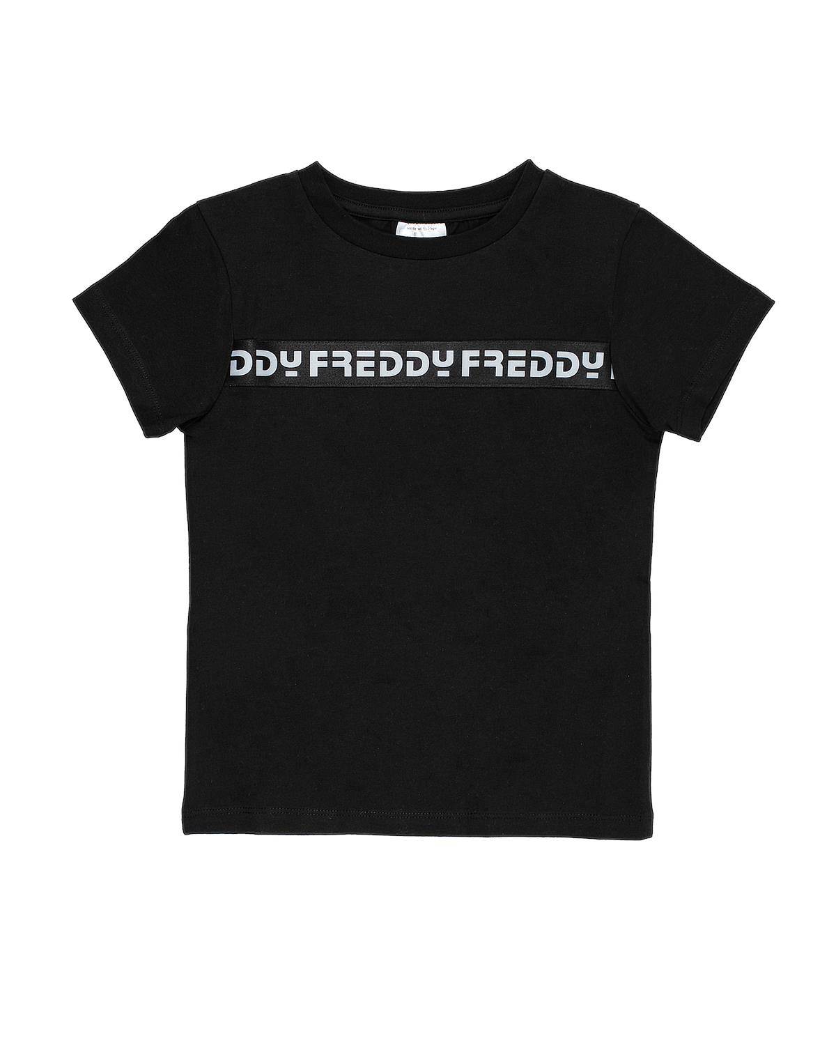 T-SHIRT FREDDY  FR1547 BLACK