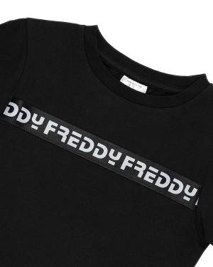 T-SHIRT FREDDY  FR1547 BLACK-2-mini