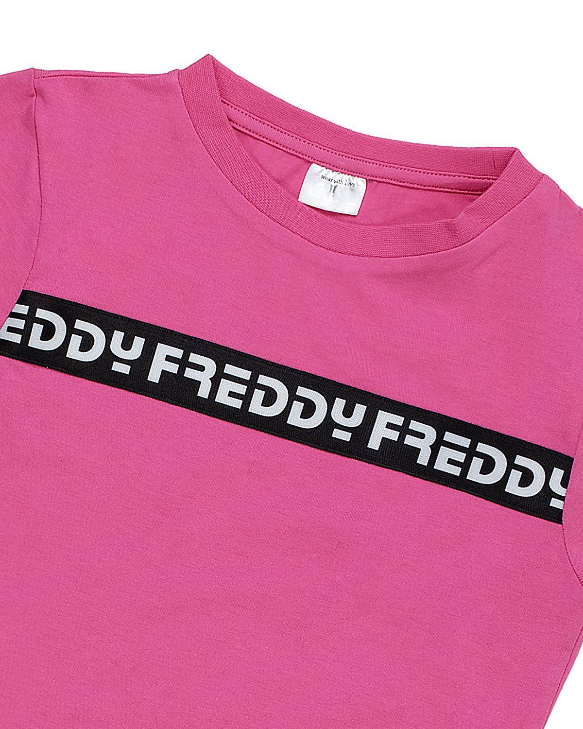 T-SHIRT FREDDY  FR1547 FUXIA-2