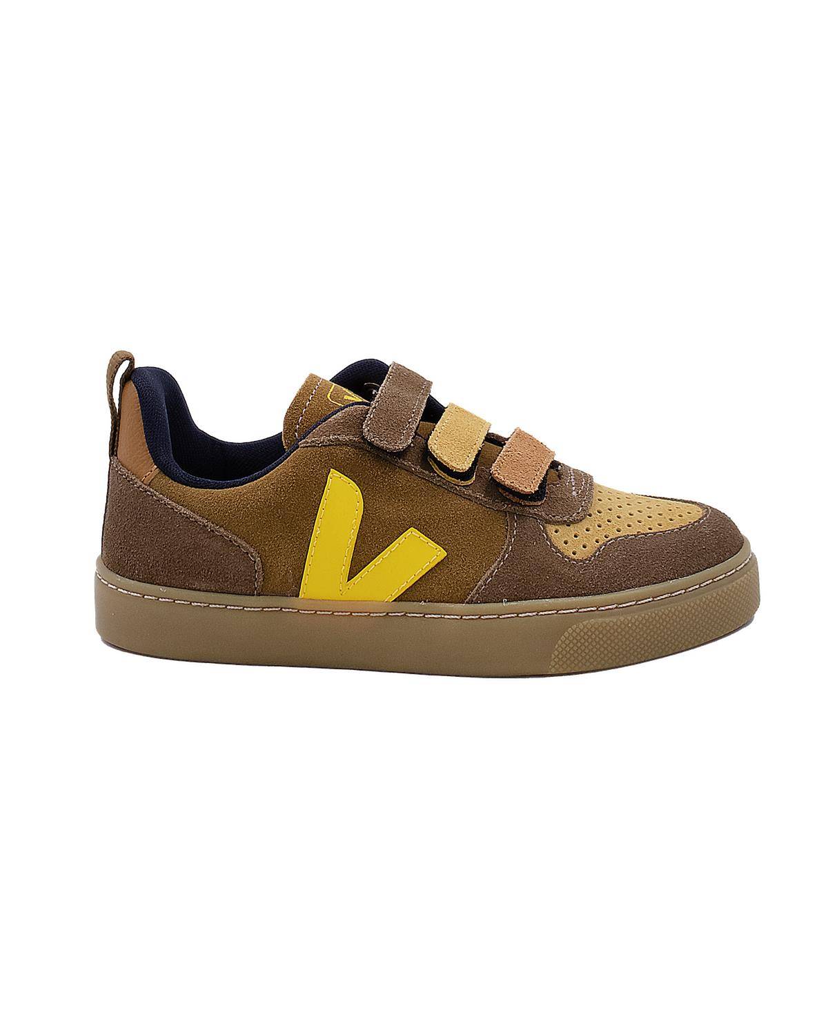 SCARPE VEJA CV0303422C CAMEL GIALLO