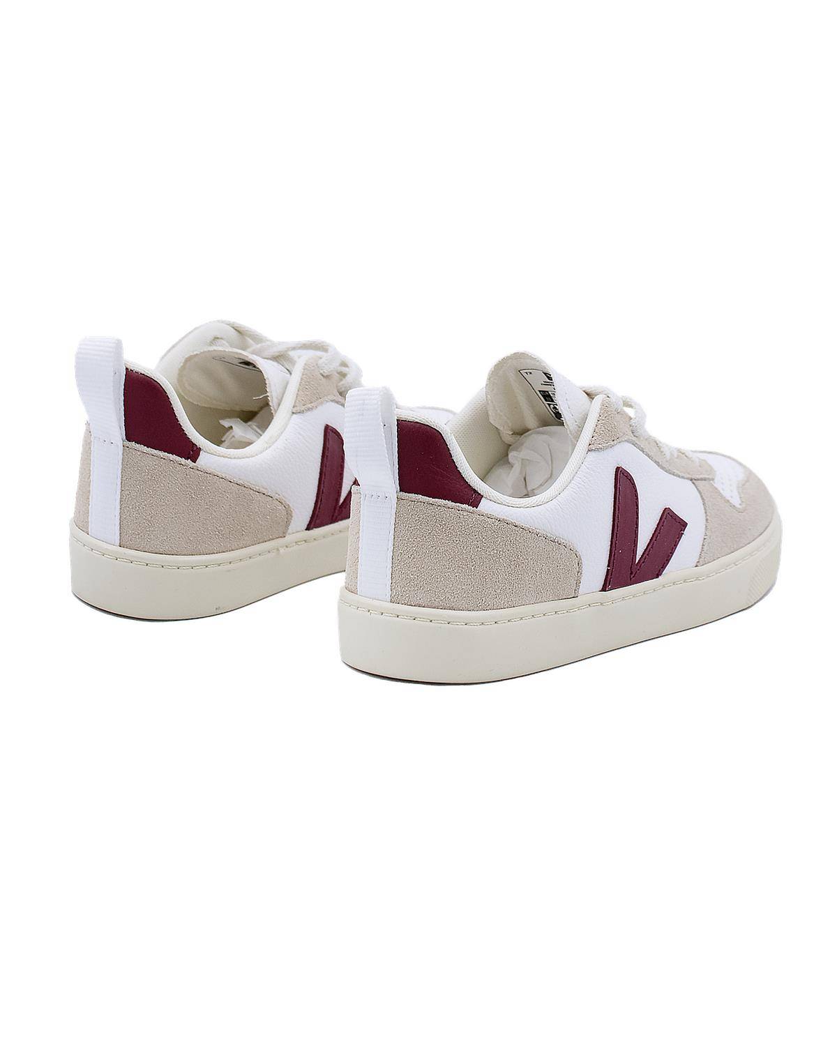 SCARPE VEJA CX0703425C BIANCO MARSALA-3