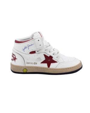 SCARPE GOLDEN GOOSE  GYF00230 BIANCO ROSSO