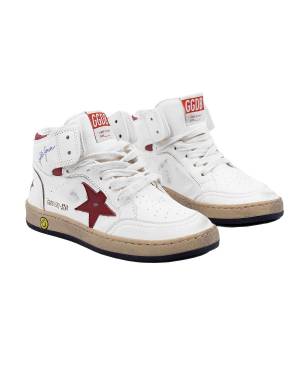 SCARPE GOLDEN GOOSE  GYF00230 BIANCO ROSSO-2-mini