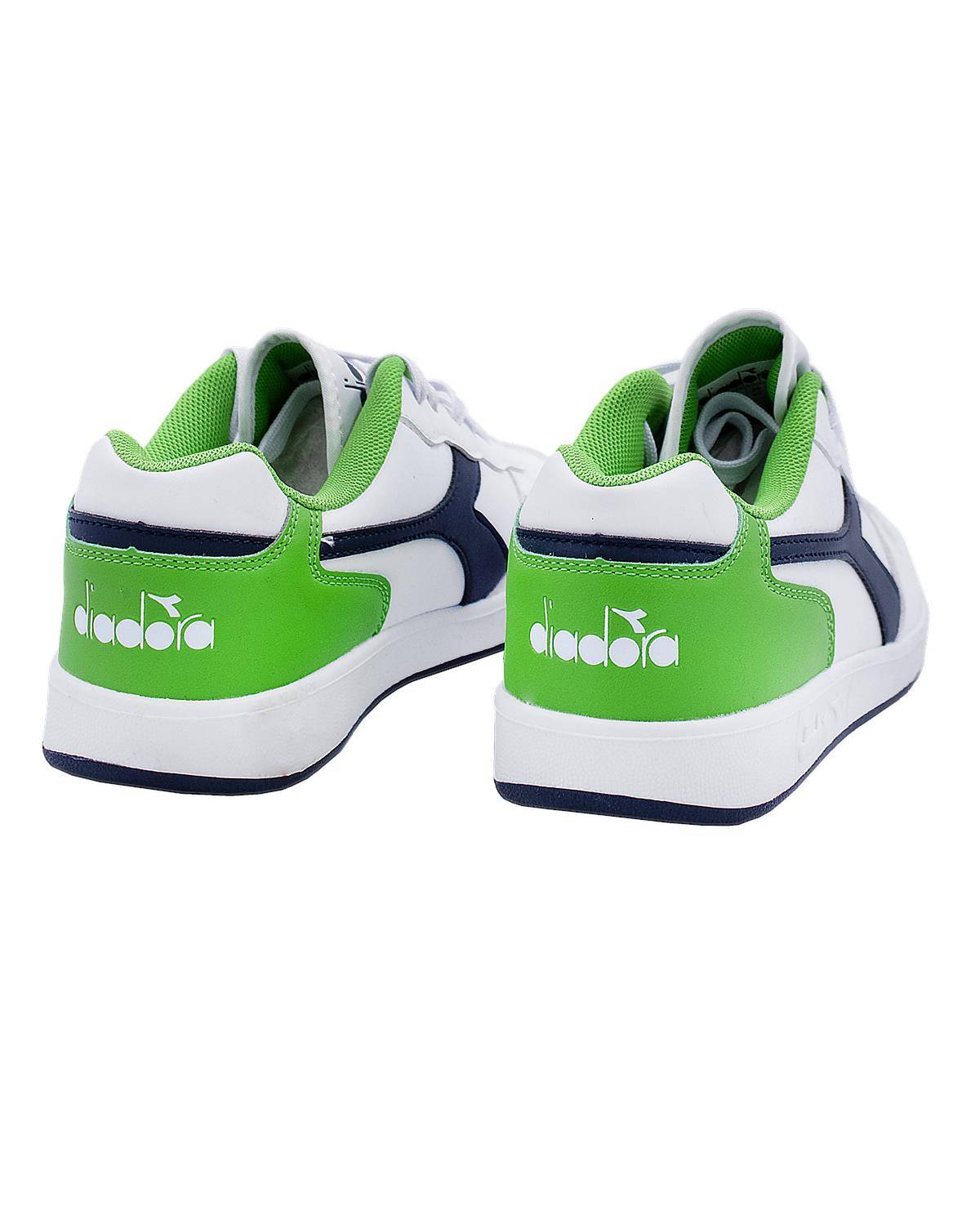 SCARPE DIADORA 101 BIANCO/BLU/VERDE-3