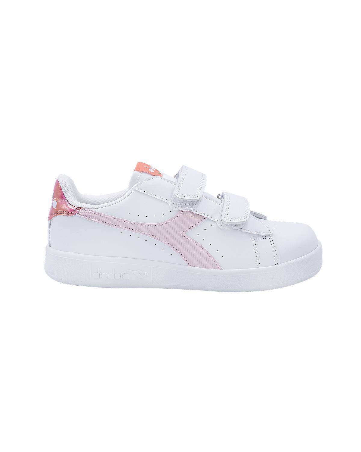 SCARPE DIADORA 101 BIANCO/ROSA SORBETTO