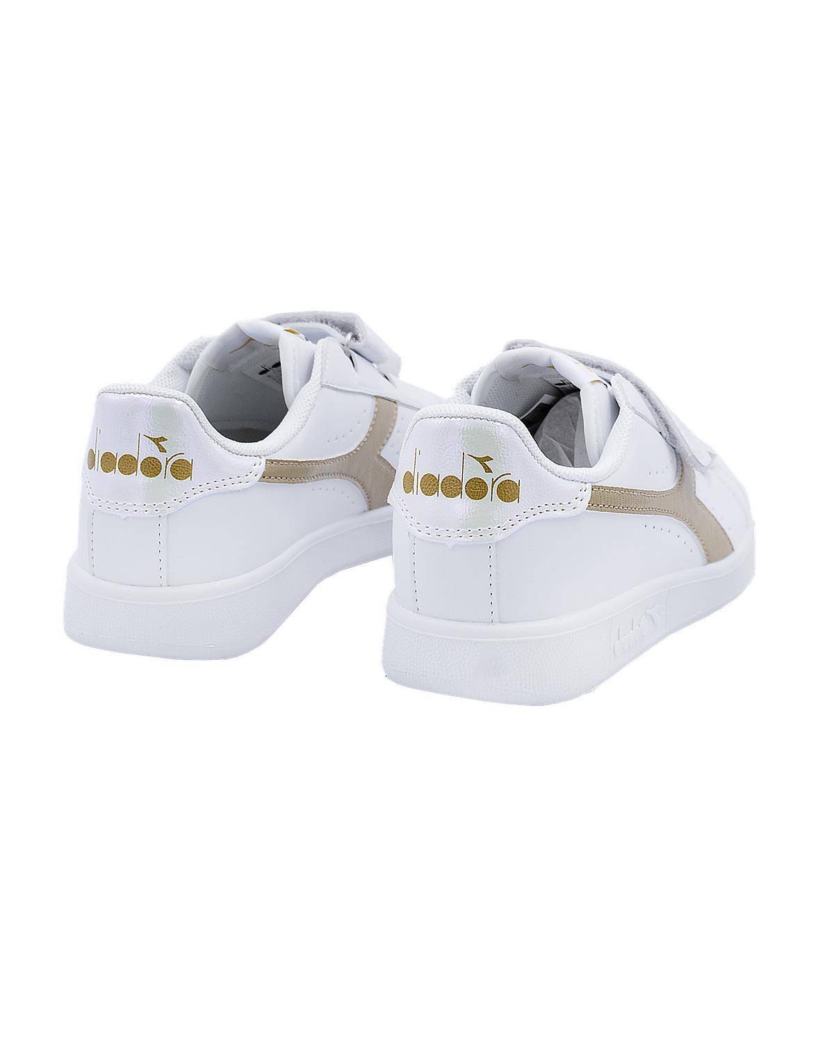 SCARPE DIADORA 101 WHITE/GOLD-3