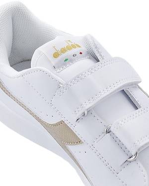 SCARPE DIADORA 101 WHITE/GOLD-4-mini