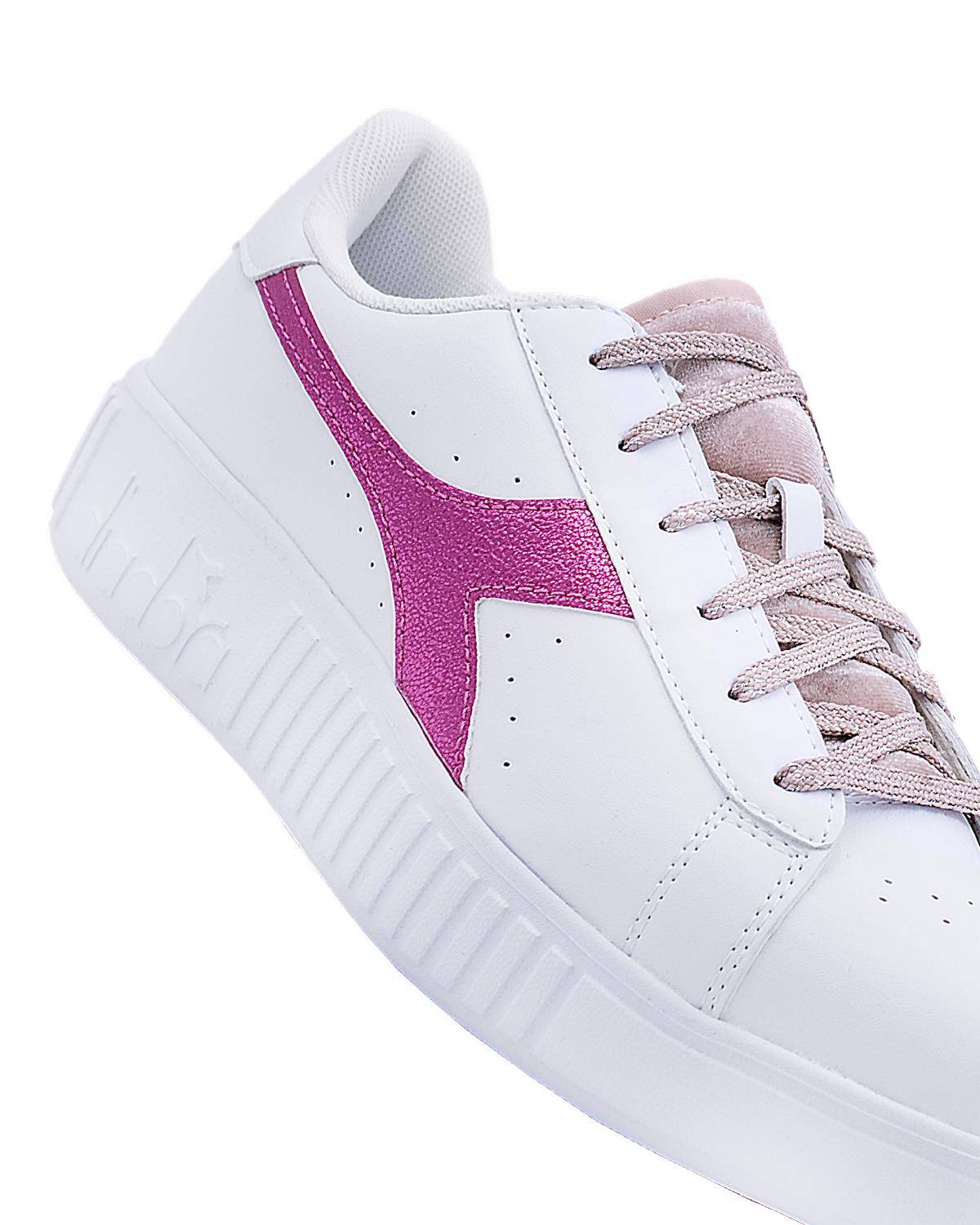 SCARPE DIADORA 101 WHITE/PINK LADY-4