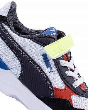 SCARPE PUMA 385526 WHITE/ASPHALT/LAKE BLUE-3-mini