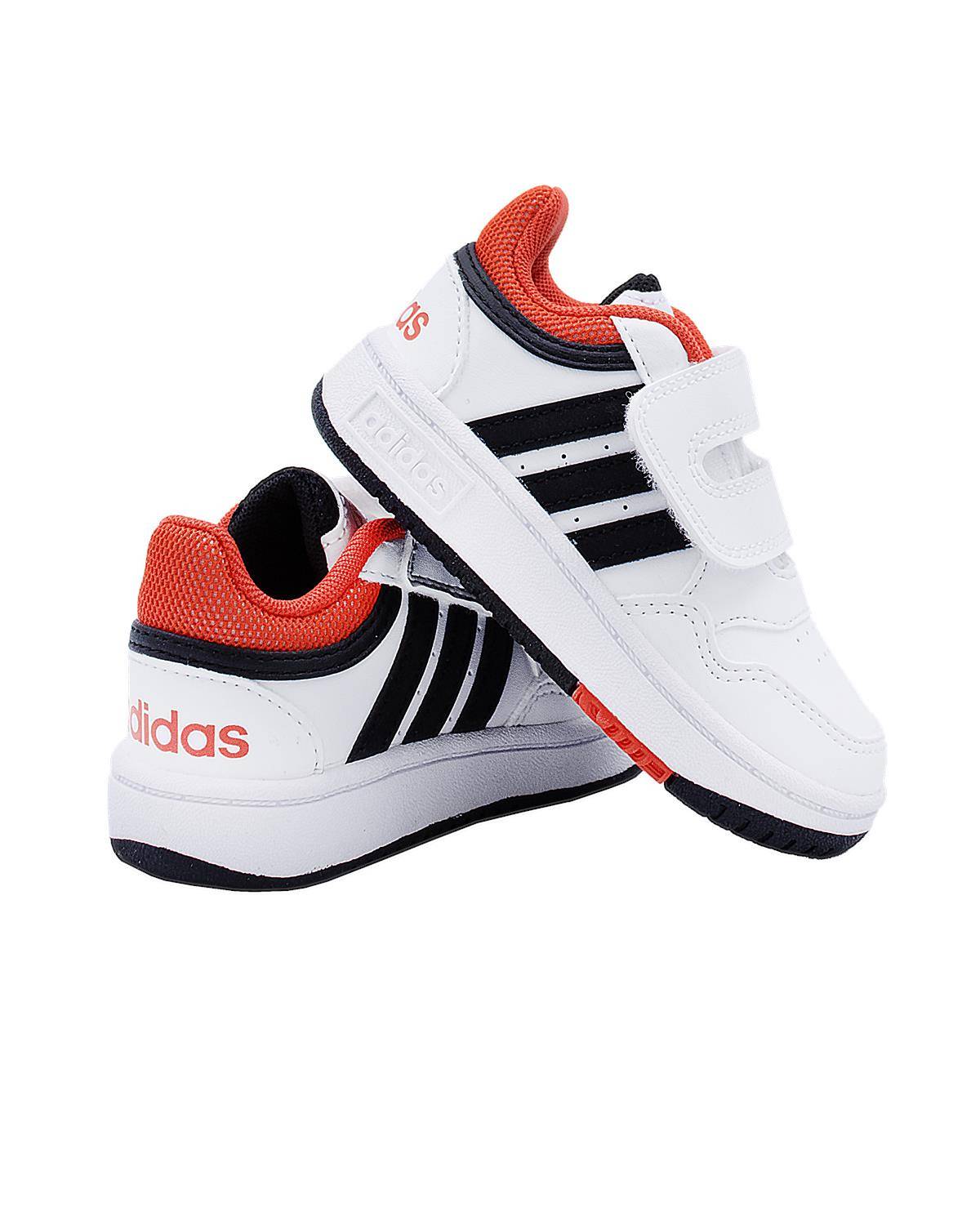 SCARPE ADIDAS H03860 WHITE/BLACK-1