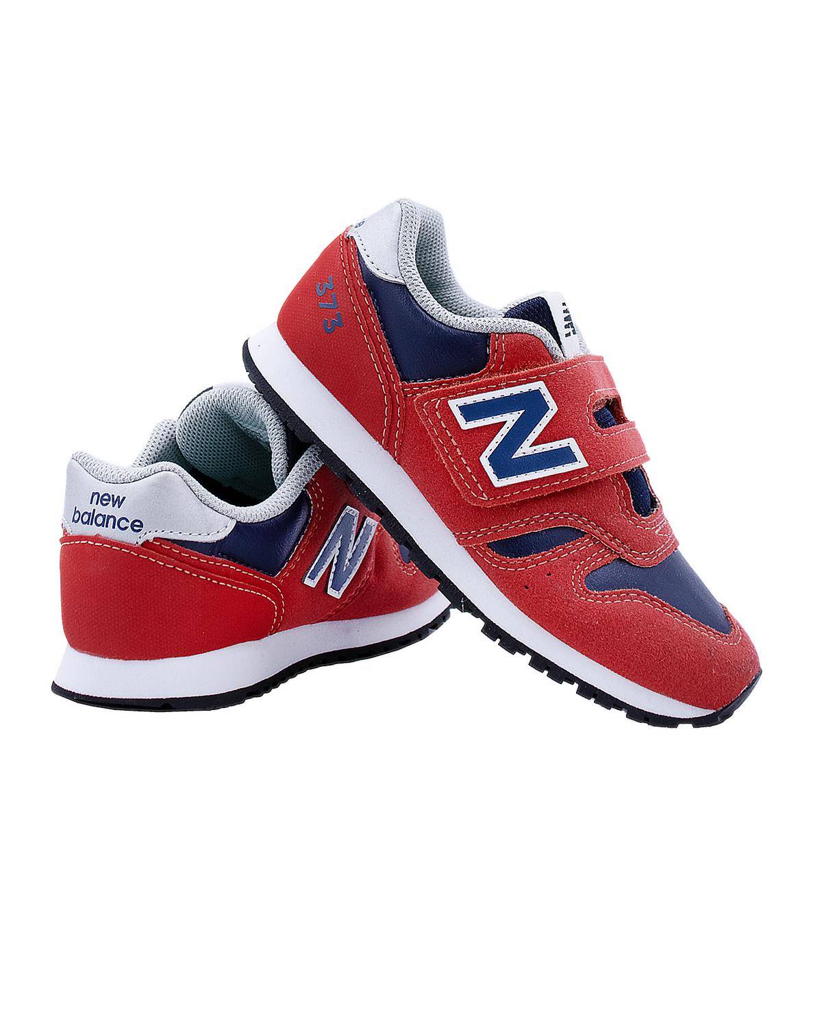 SCARPE NEW BALANCE YZ373SR2 RED/NAVY-1