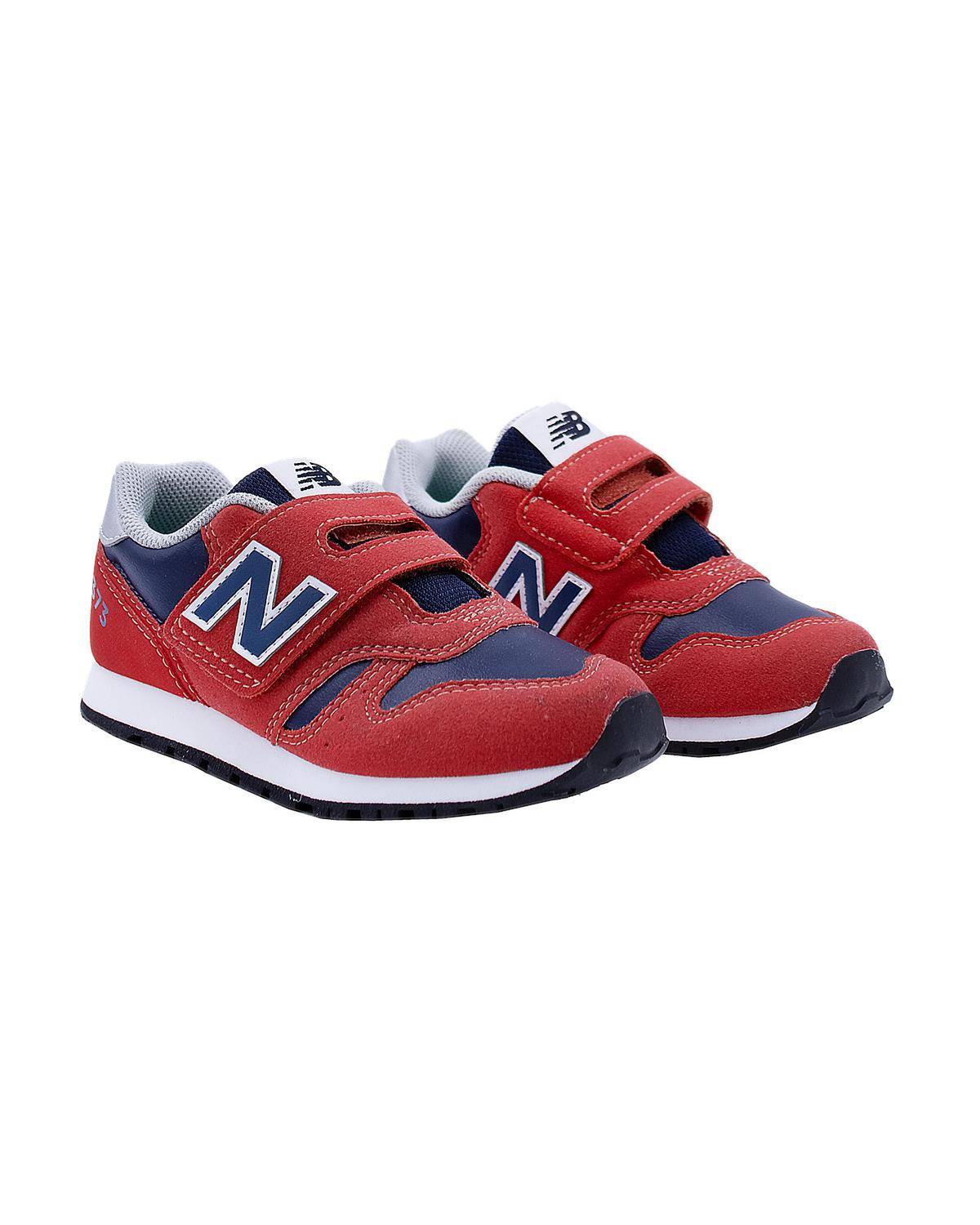 SCARPE NEW BALANCE YZ373SR2 RED/NAVY-2