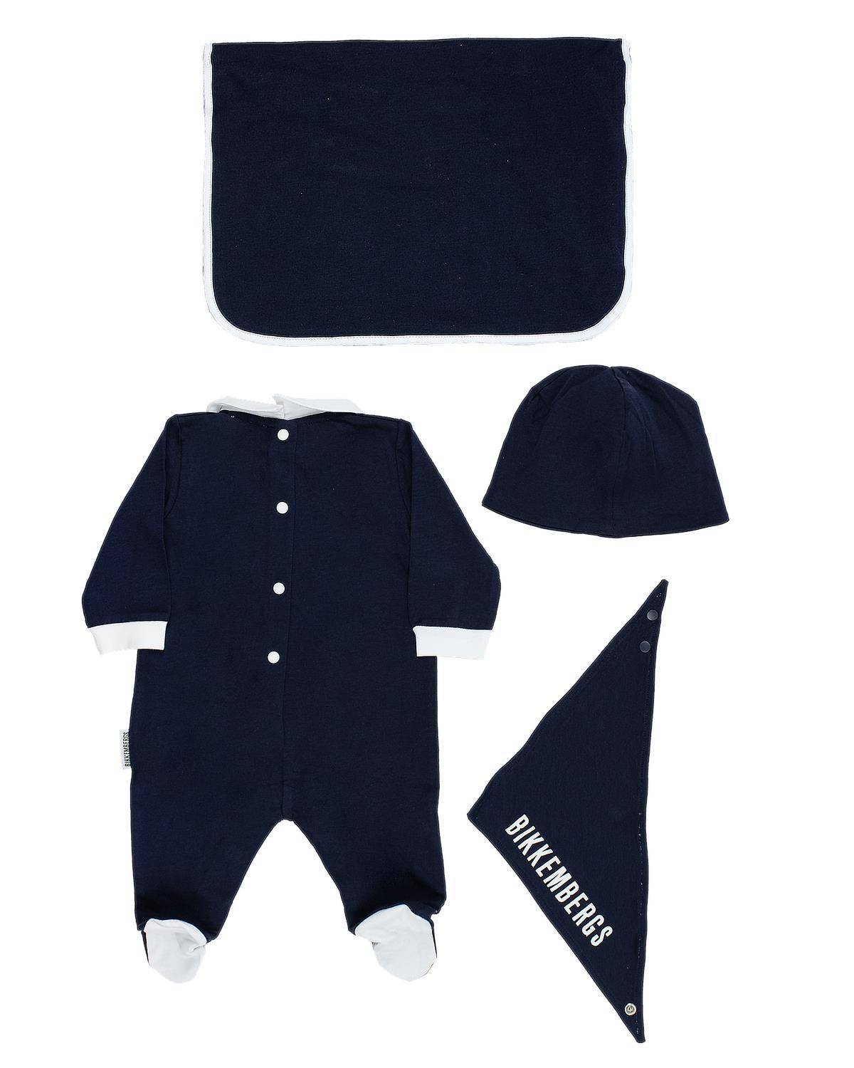 SET NEONATO BIKKEMBERGS BK1767 BLU NAVY-1