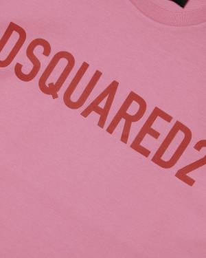 T-SHIRT DSQUARED2 DQ1832 SACHET PINK-2-mini