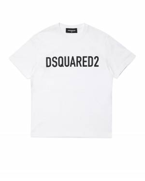 T-SHIRT DSQUARED2 DQ1832 WHITE