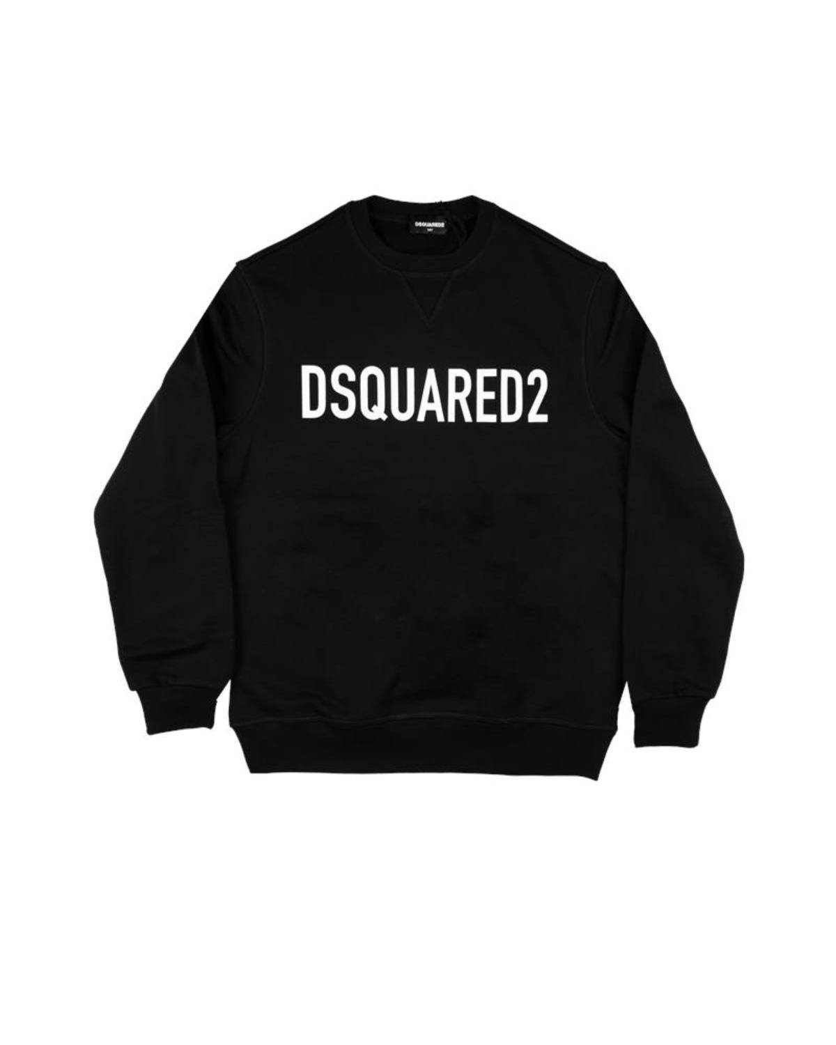 FELPA DSQUARED2 DQ2009 BLACK