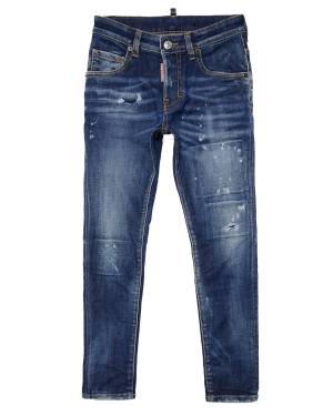 JEANS DSQUARED2 DQ03LD BLUE DENIM