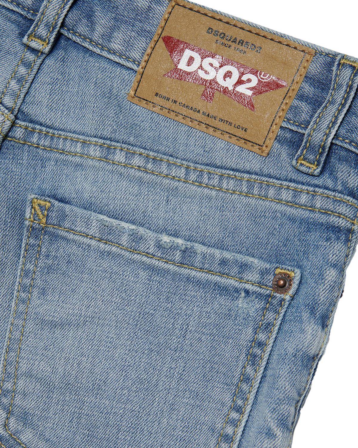 JEANS DSQUARED2 DQ0501 BLUE DENIM-2