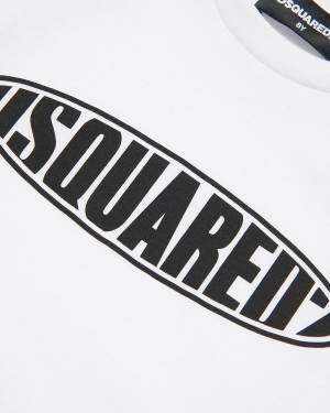 T-SHIRT DSQUARED2 DQ2097 WHITE-2-mini