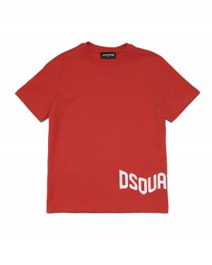 T-SHIRT DSQUARED2 DQ2100 BRIGHT RED