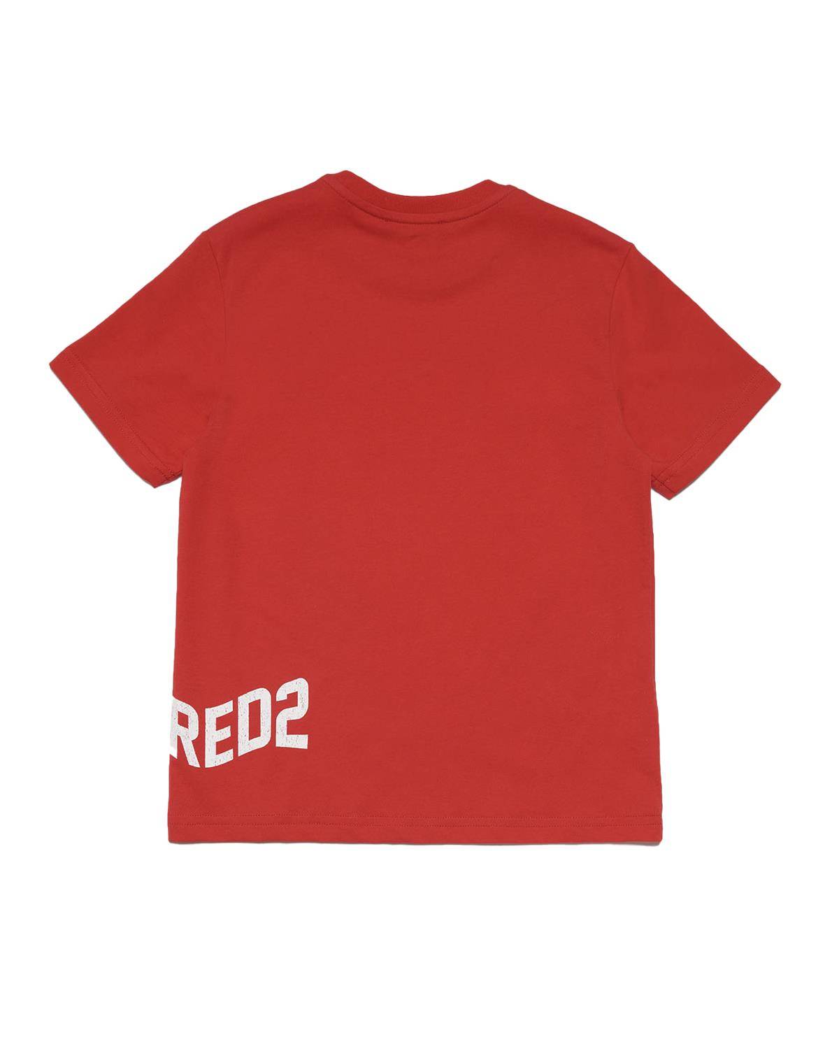 T-SHIRT DSQUARED2 DQ2100 BRIGHT RED-1