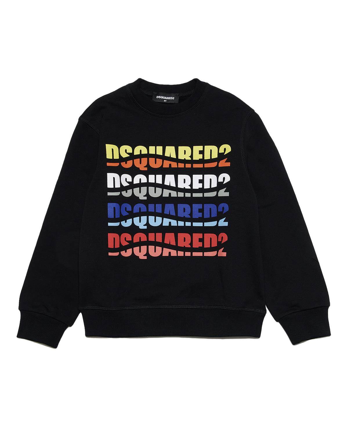 FELPA DSQUARED2 DQ2103 BLACK