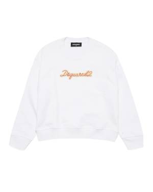 FELPA DSQUARED2 DQ2113 WHITE