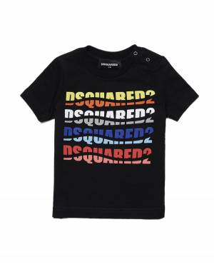 T-SHIRT DSQUARED2 DQ2140 BLACK