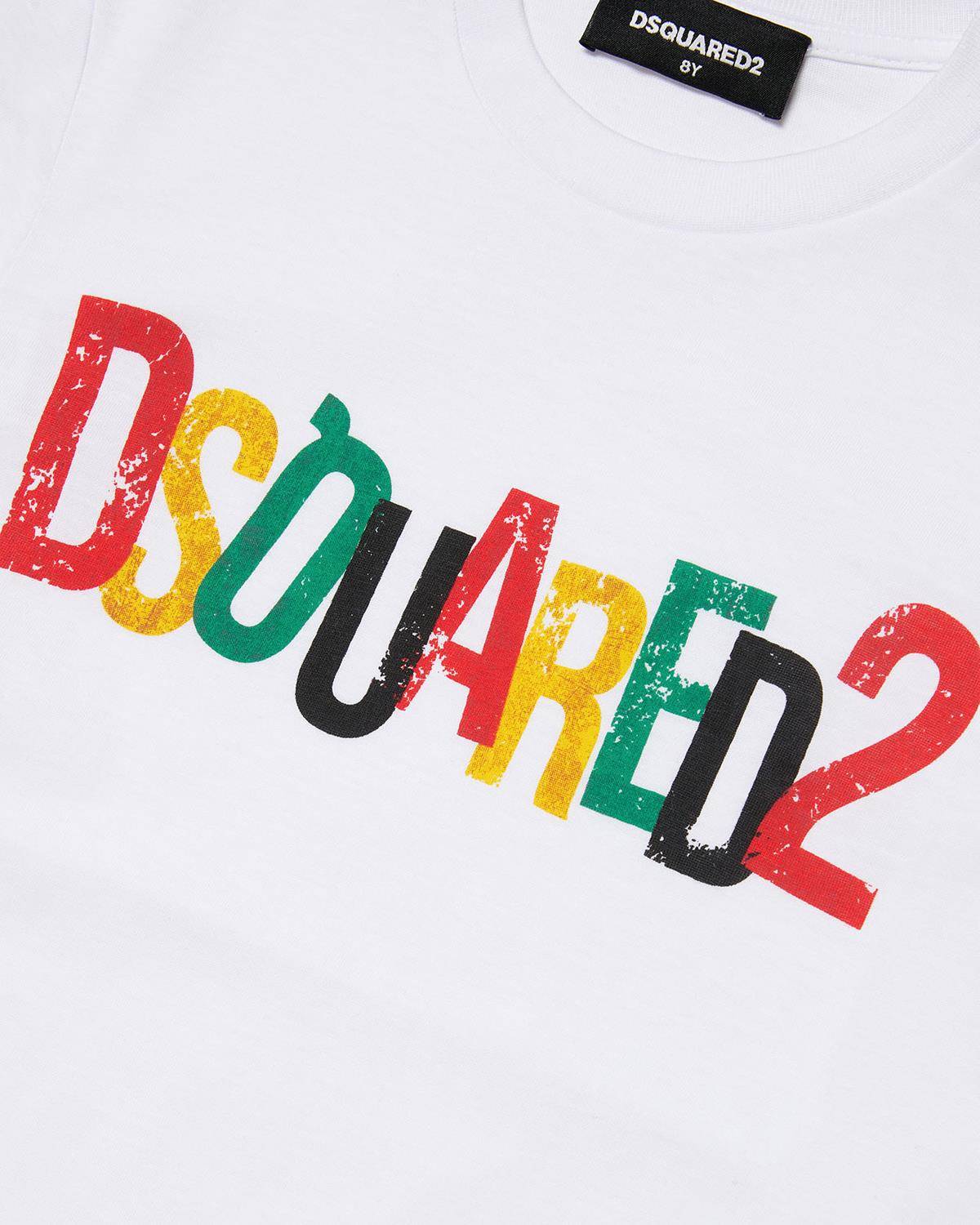 T-SHIRT DSQUARED2 DQ2373 WHITE-2