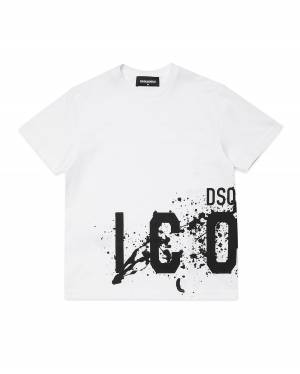 T-SHIRT DSQUARED2 DQ2419 WHITE