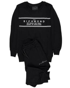 COMPLETO FELPA RICHMOND HBA24002CF BLACK