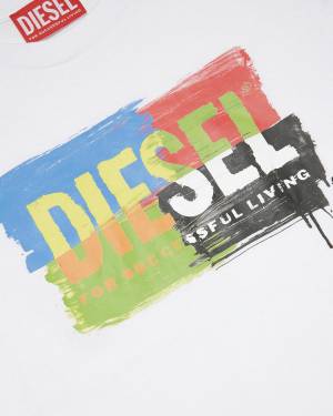 T-SHIRT DIESEL J01776 BIANCO-2-mini