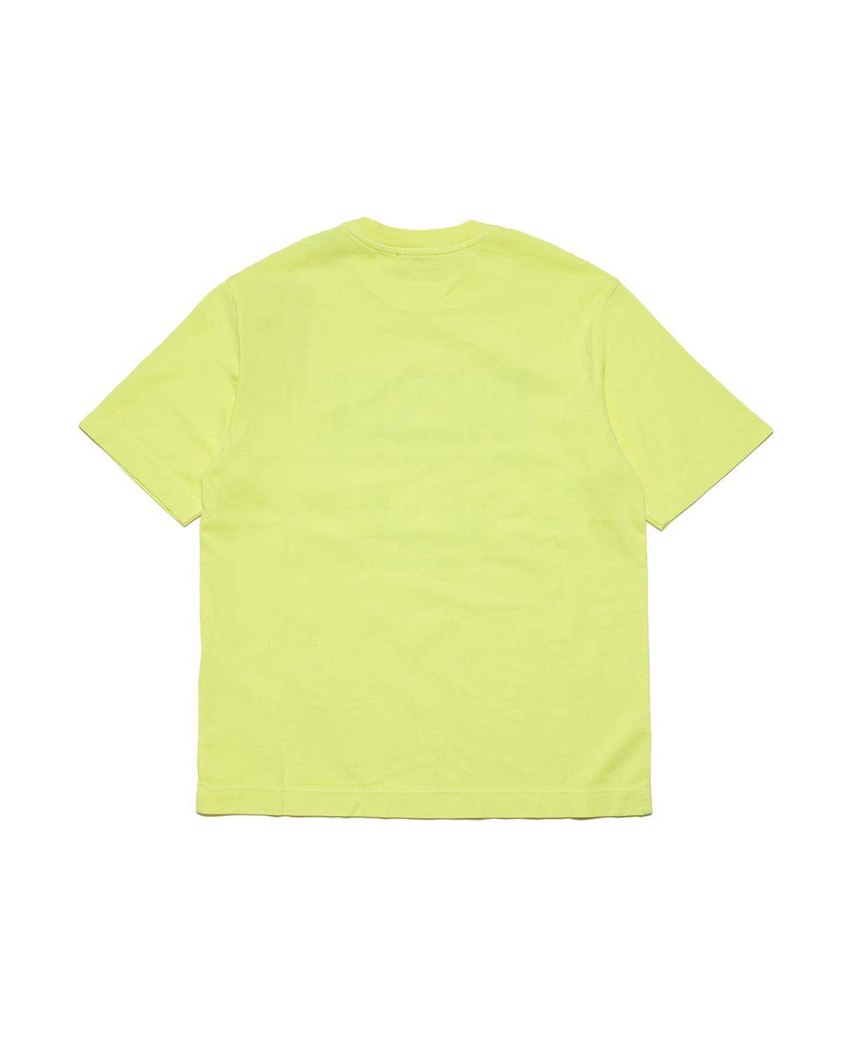 T-SHIRT DIESEL J01902 FLUO YELLOW-1