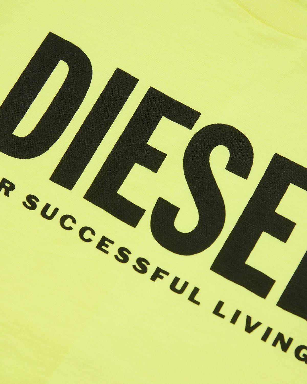 T-SHIRT DIESEL J01902 FLUO YELLOW-2